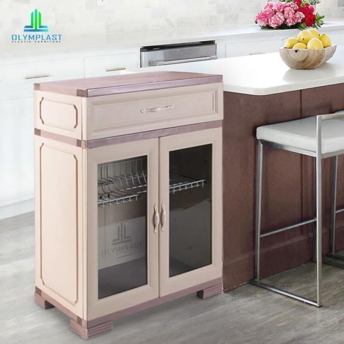 Olymplast Kitchen Locker OKL Rak Piring Lemari Plastik Dapur Besar Olymplast OKL Kitchen Locker Rak 