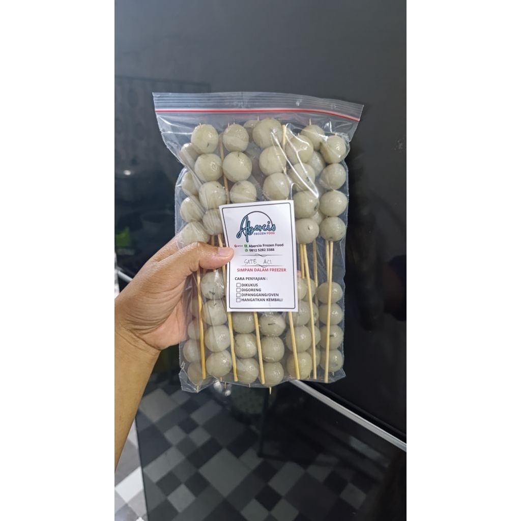 Sate Aci Frozen - Pentol Aci - Cilor isi 25 tusuk