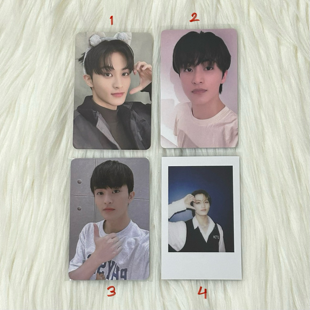 MARK NCT PINK CHRISTMAS, WALK,  HELLO FUTURE PC/PHOTOCARD OFFICIAL