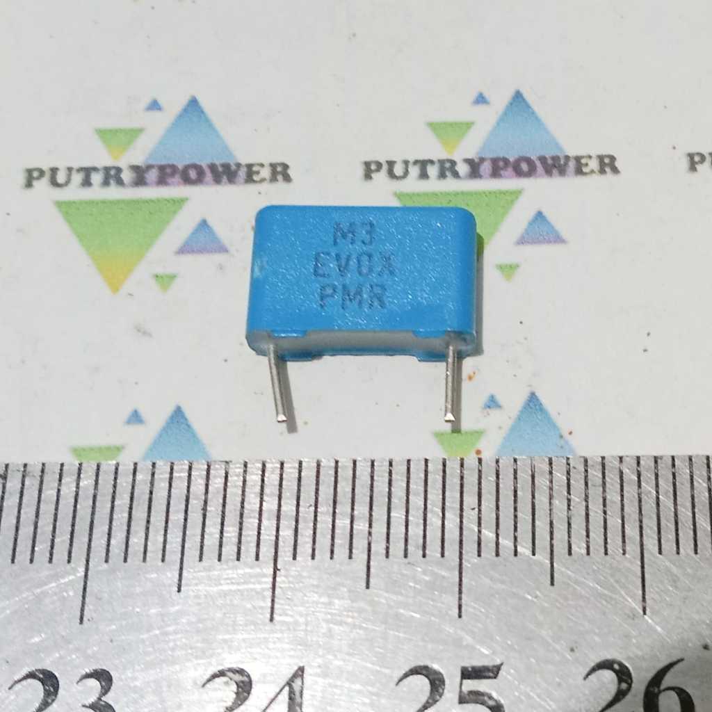 22nK400  M3 EVOX PMR 10mm MKM KAKI TEMBAGA 223 400v BIRU 22n 22nf 400v 223k kapasitor  capacitor evo