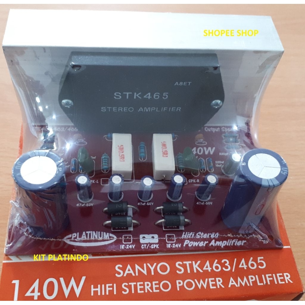 STK-465/463 POWER STEREO 140WATT SANYO