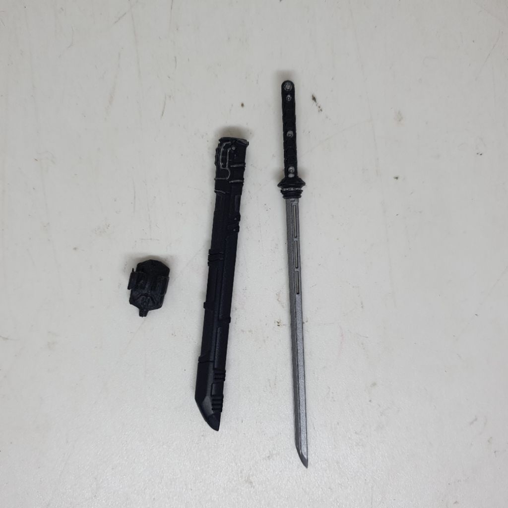Mezco Weapon Katana Sword Blade Eric Brooks Avengers Midnight Sons no Marvel Legends kitbash 1/12