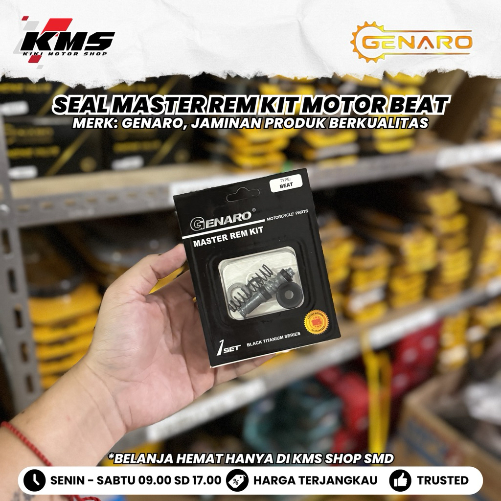 GENARO PARTS Isi master rem kit motor Beat
