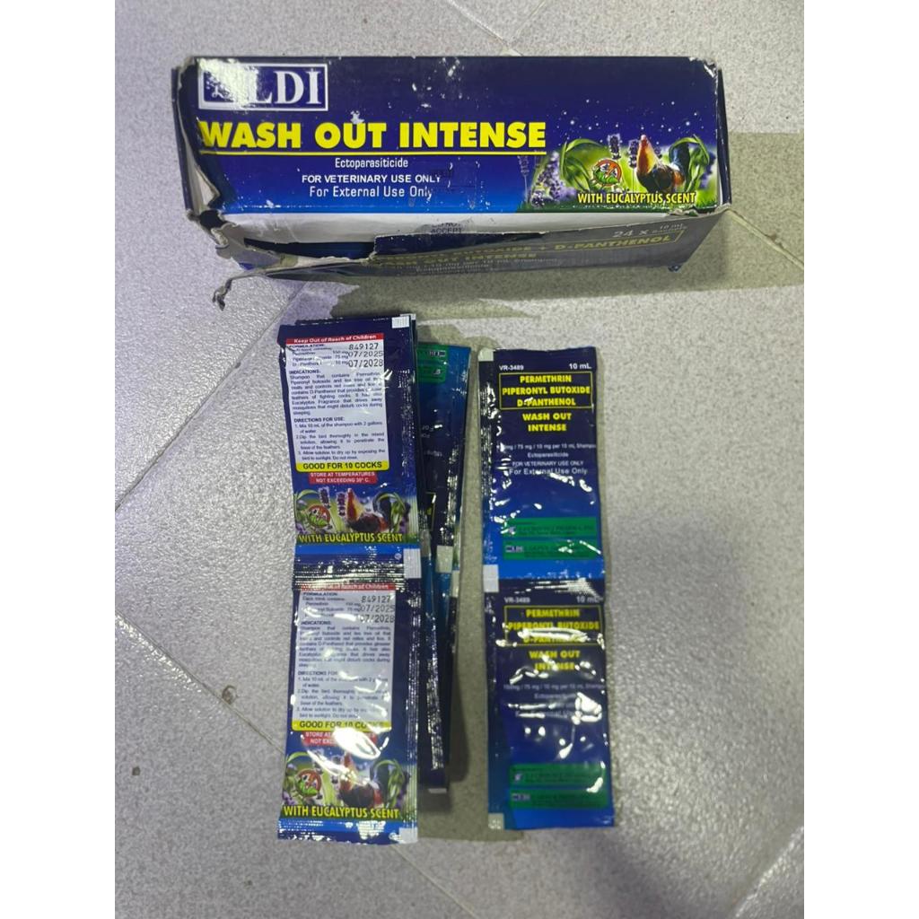 Wash out intense shampo ayam LDI