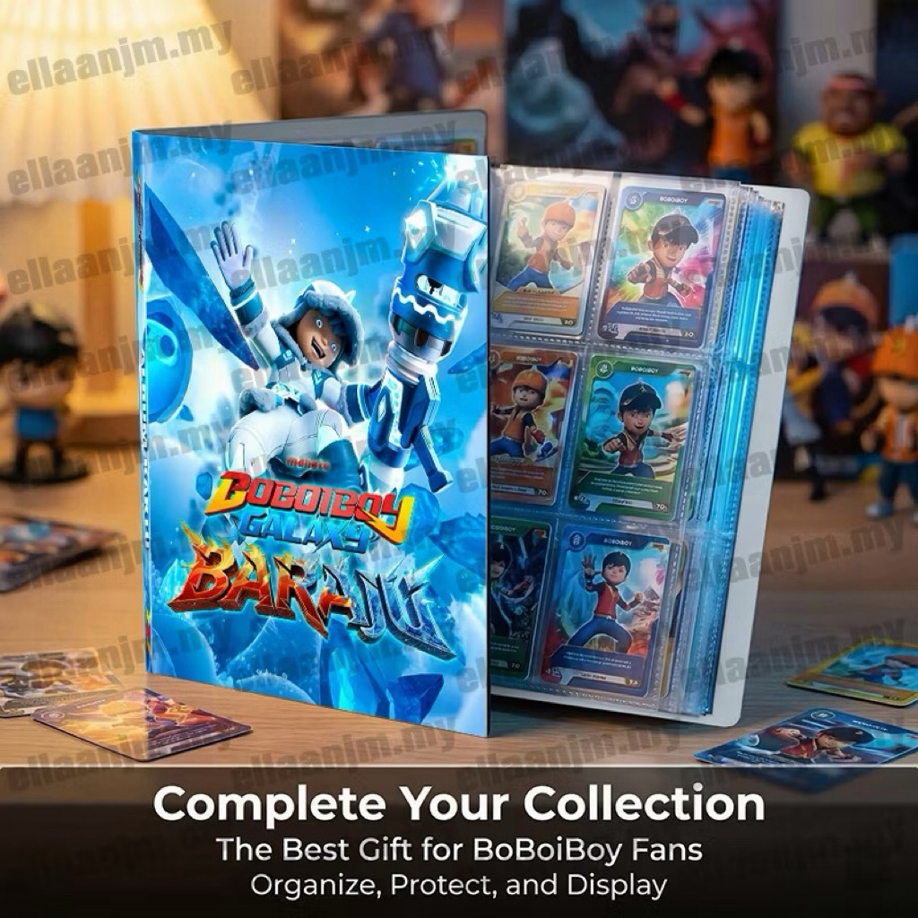 album kartu boboiboy