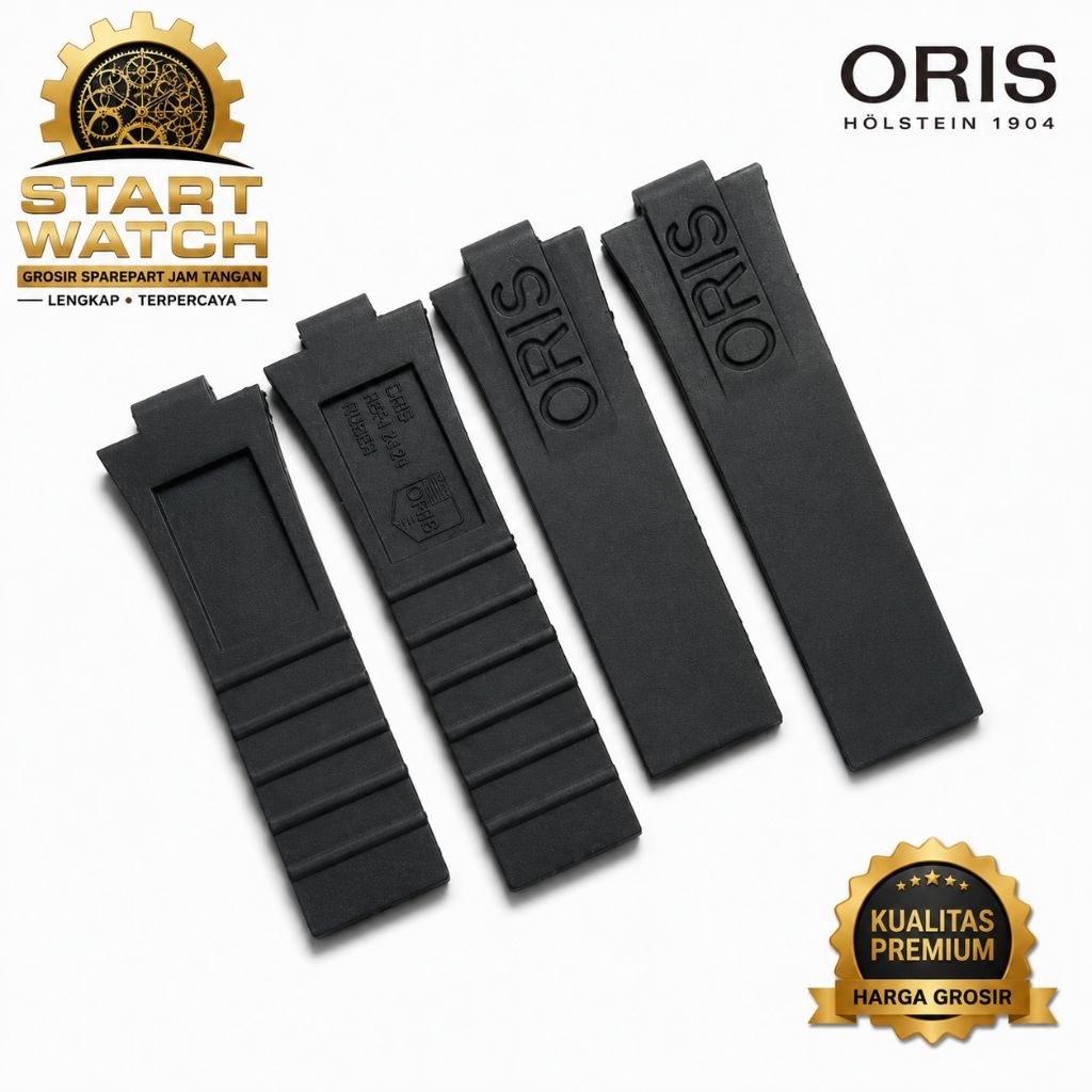Jam Tangan Tangan ORIS Premium Strap Karet Silikon Uinsex ORIS Aquis