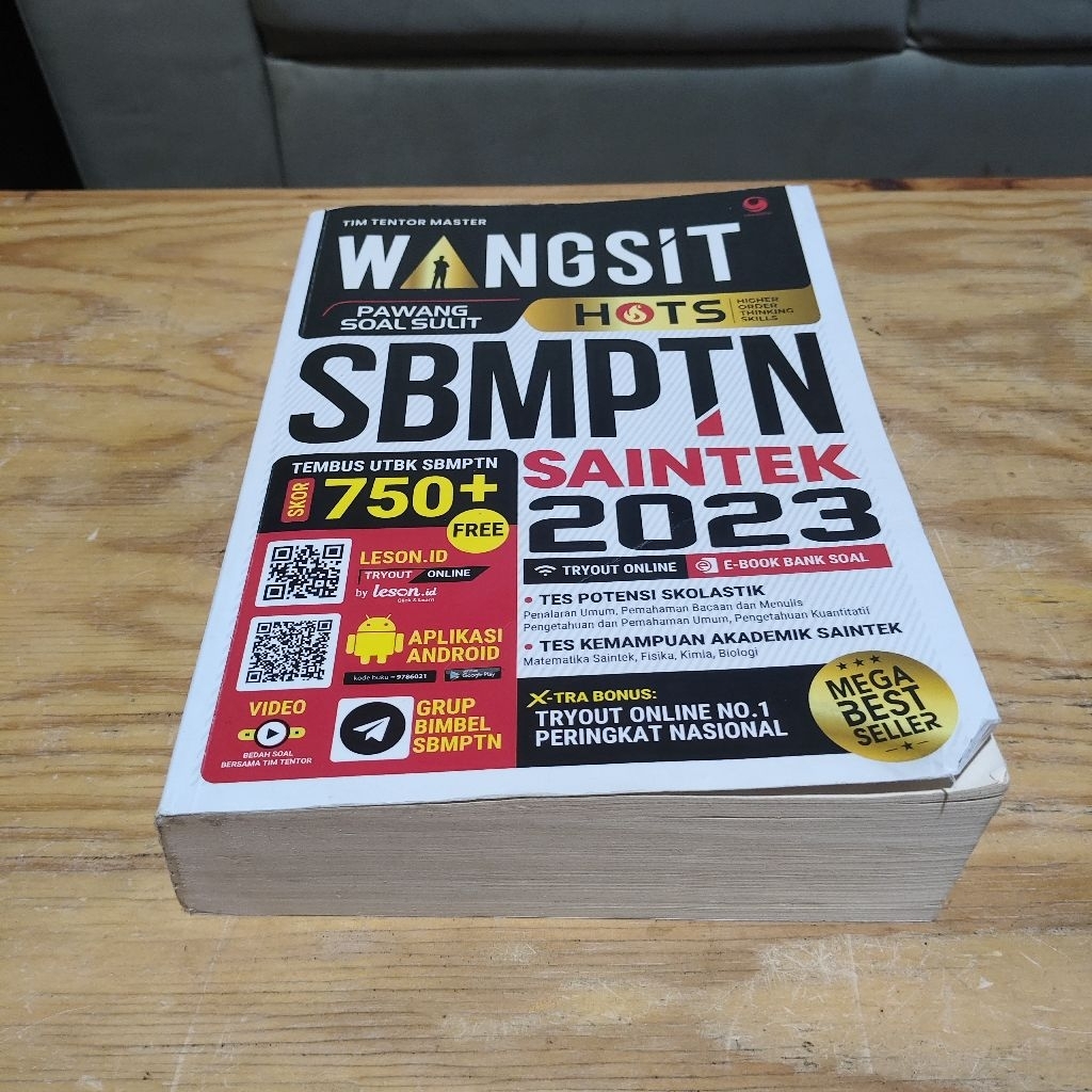 Buku Wangsit SBMPTN Saintek 2023 Grasindo