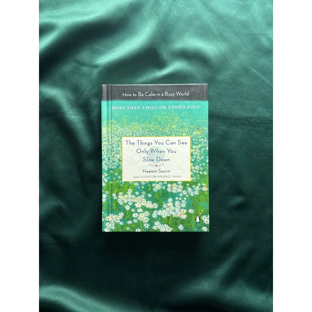 PRELOVED - The Things You Can See Only When You Slow Down - Haemin Sunim (HC)