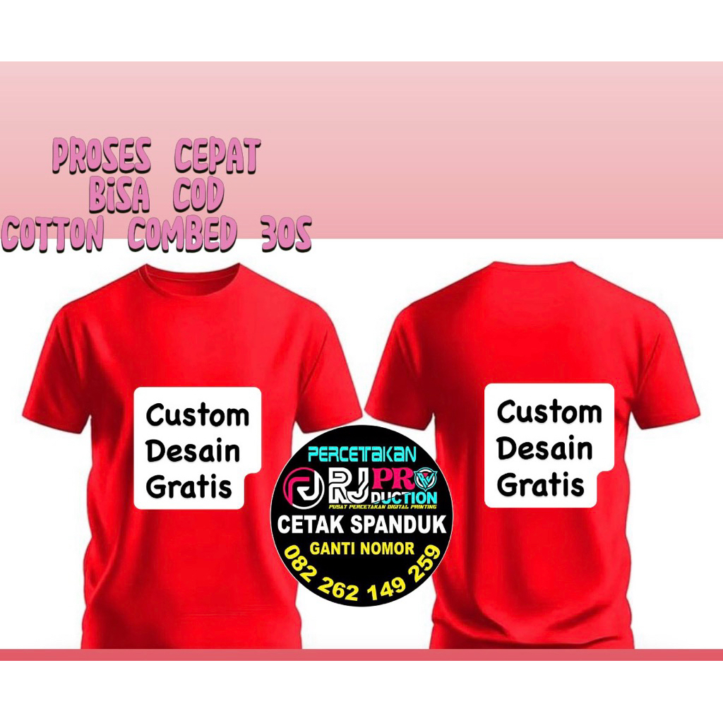 Kaos custom komunitas/kaos custom kelas/kaos custom sekolah/kaos custom piknik/kaos custom MBG
