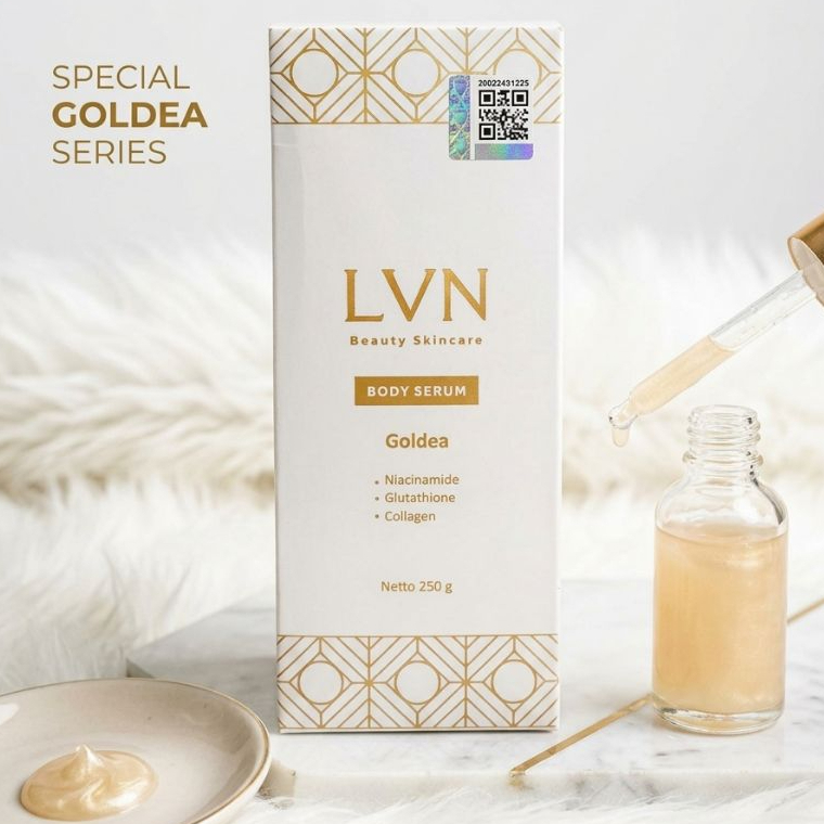 LVN Body Serum Goldea Perawatan Kulit Dari Luar Protection UV