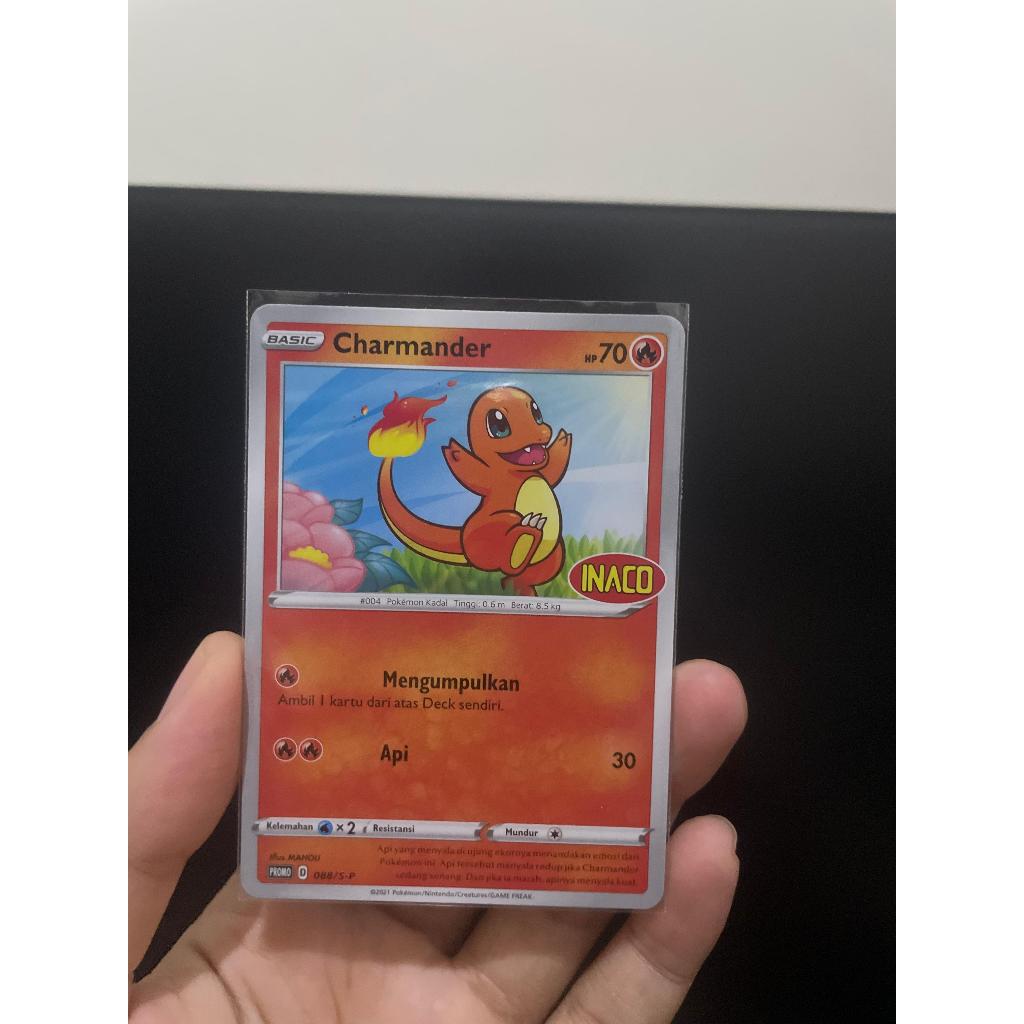 INACO PROMO Charmander, Gastly, Schyter Pokemon TCG Indonesia
