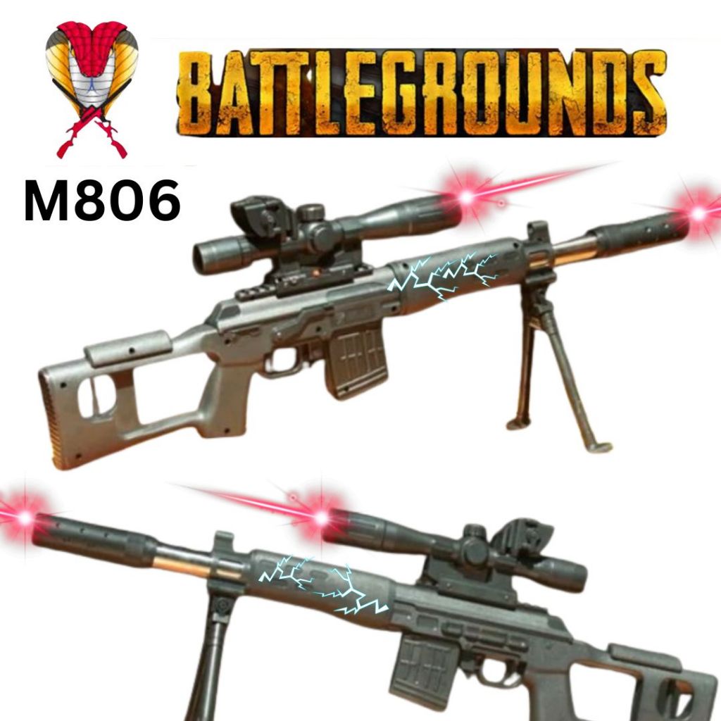 [COBRA M-806] Mainan  Mainan Spring Senapan Infrared Gun m806