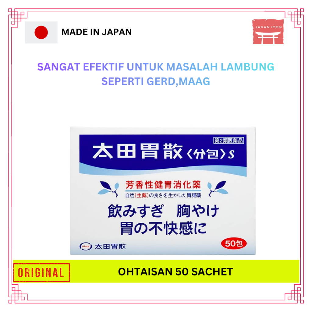 Ohta isan 50 sachet Jepang