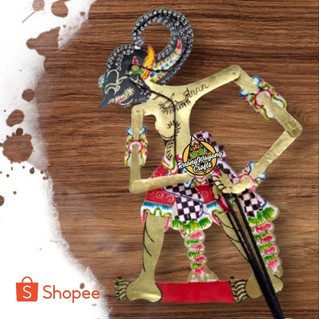 Wayang Kulit Asli Werkudara/Bima Murah Meriah