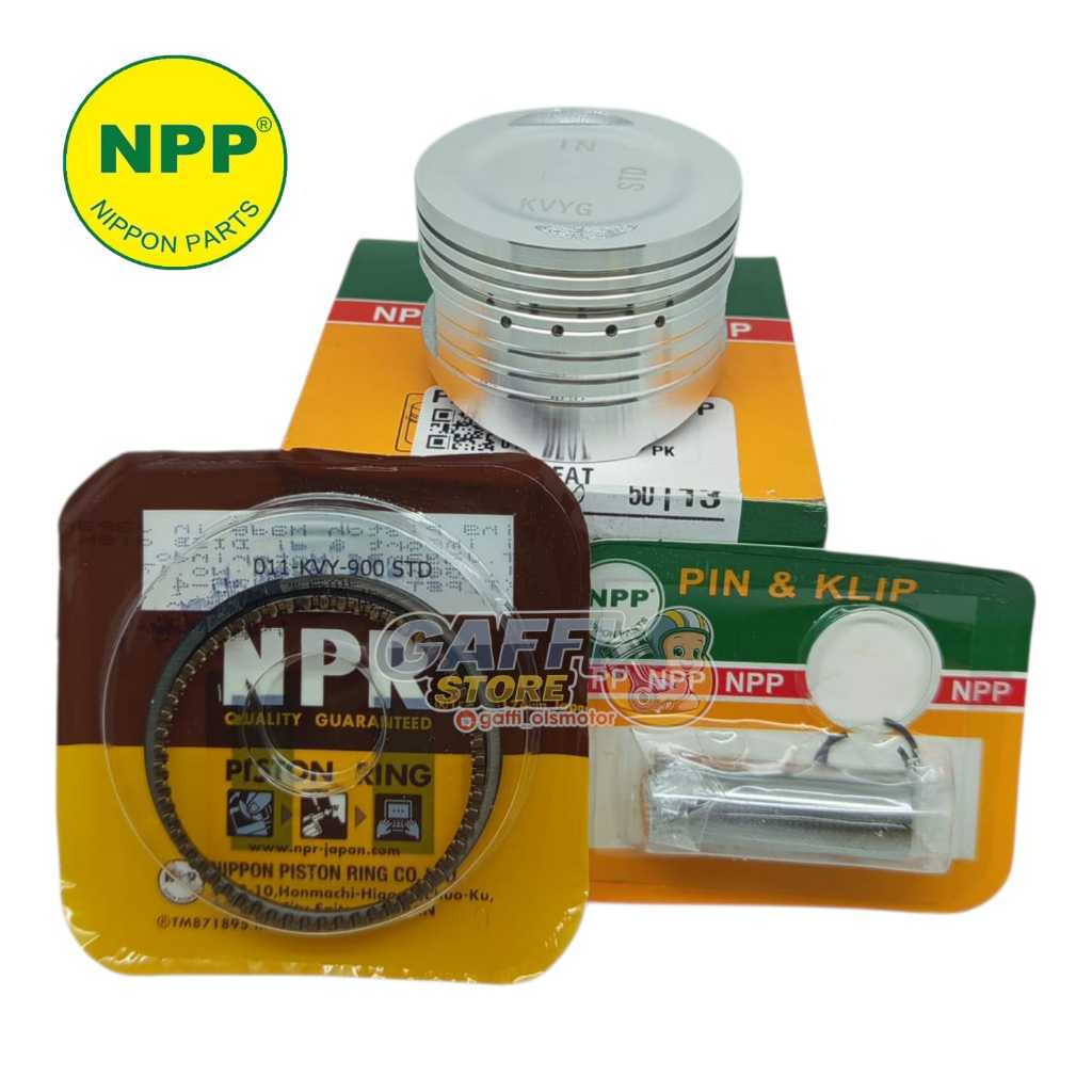 NPP PISTON KIT SEHER KVY BEAT KARBU SCOOPY KARBU
