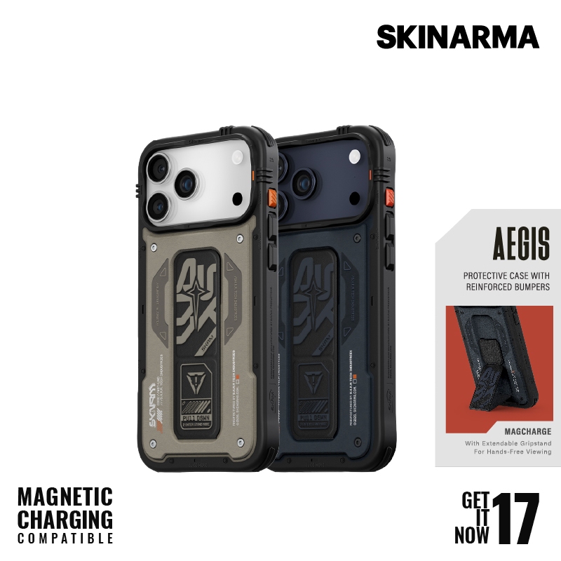 Case For iPhone 17/ 17 Air/ 17 Pro/ Pro Max SKINARMA Aegis Magsafe Charge