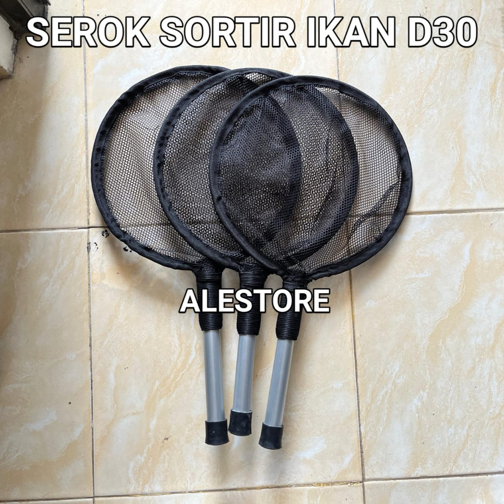 Seser serok ikan koi jumbo ikan lele ikan mas seser sortir serok sortir D30 Pipa alm