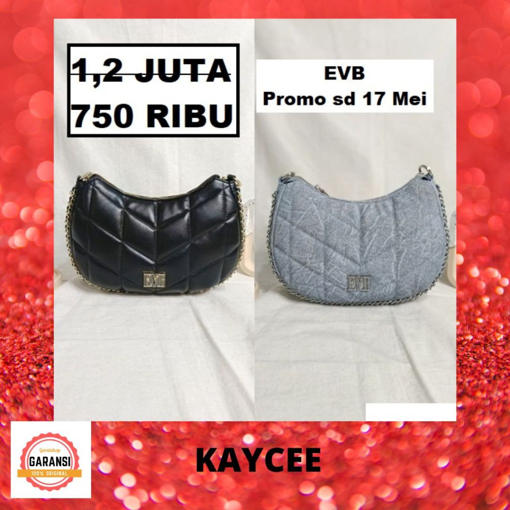 Tas wanita EVB sling bag sale KAYCEE 100% Original Store