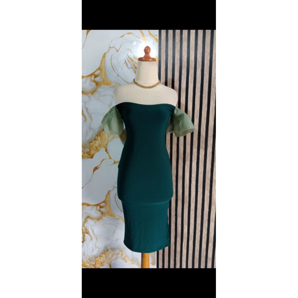 Dress emerald
