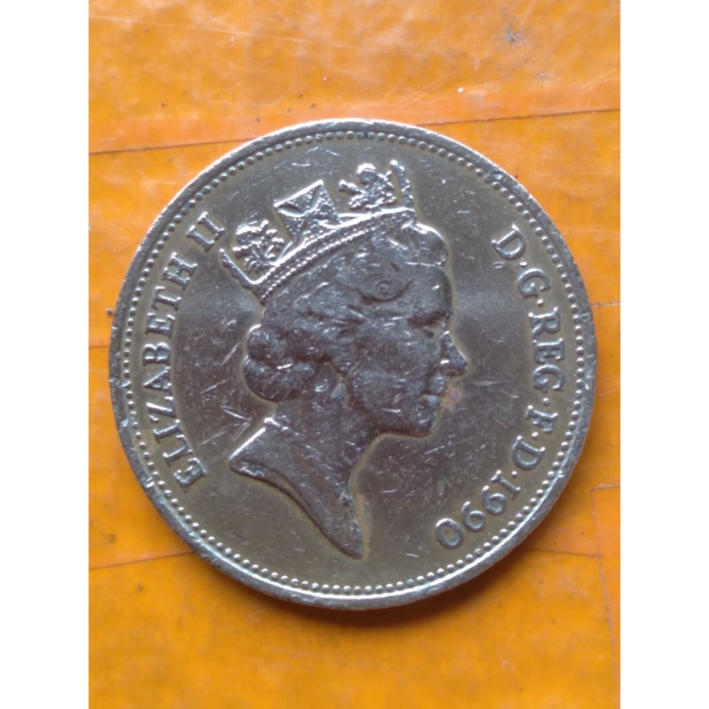 koin kuno two pence 1990