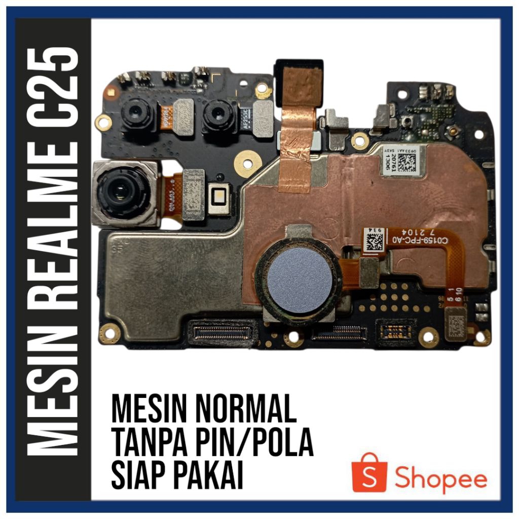 Mesin Realme C25 Normal ram 4/64