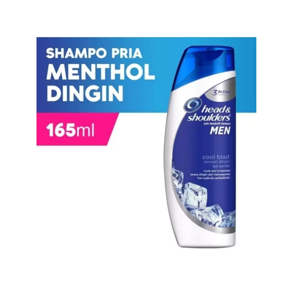 Head& Shoulders Men Shampoo Cool Blast 165ml