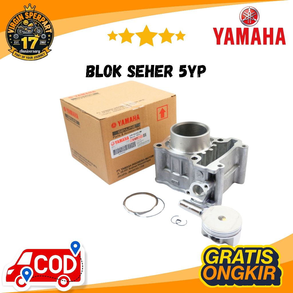 Blok Seher Yamaha MX 135 - 5YP Original