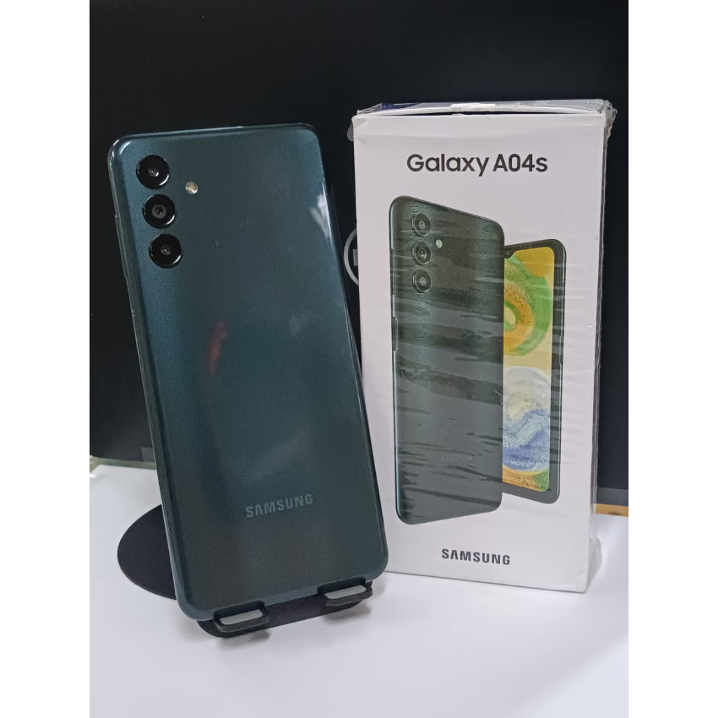 SAMSUNG GALAXY A04S - A047 4/64GB - 39236 GREEN SECOND FULLSET ORIGINAL SEIN