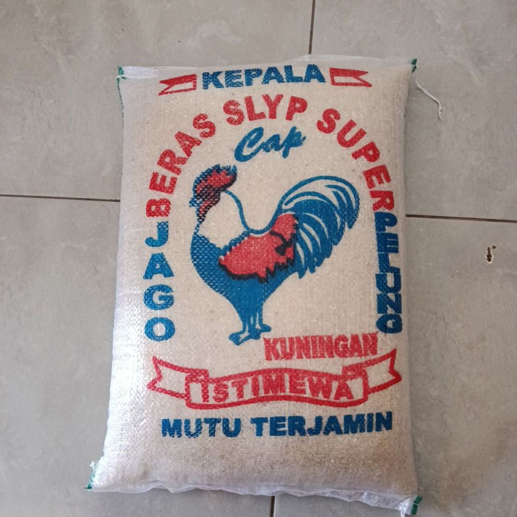 BERAS SLYP SUPER CAP AYAM JAGO PELUNG 10KG