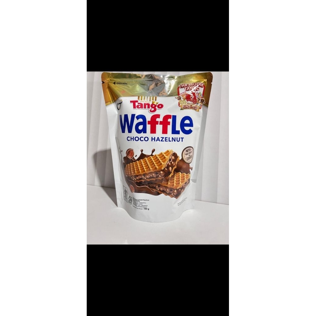 Tango Waffle Pouch 180g 24 Pcs - Rasa Coklat Hazelnut