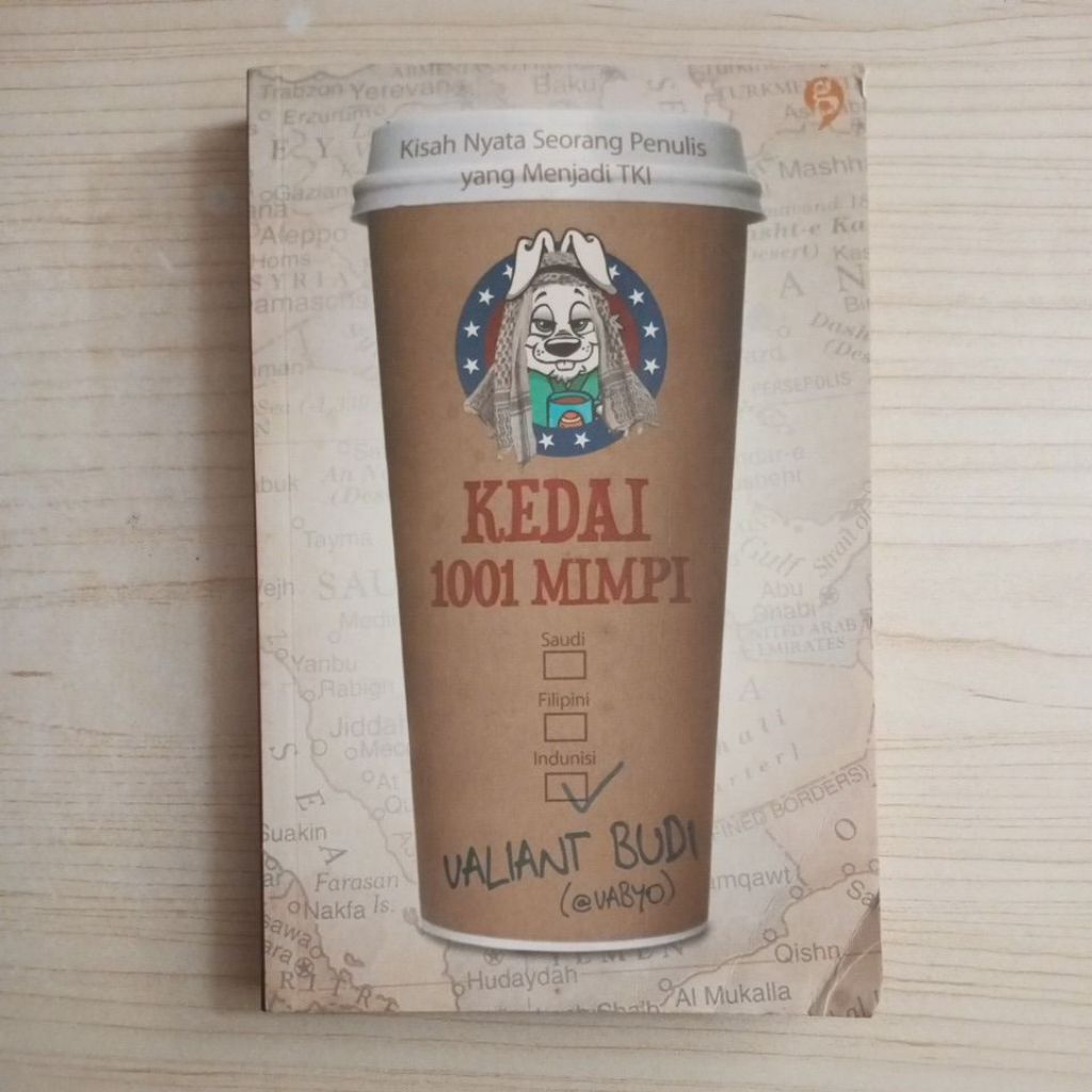 NOVEL KEDAI 1001 MIMPI OLEH VALIANT BUDI
