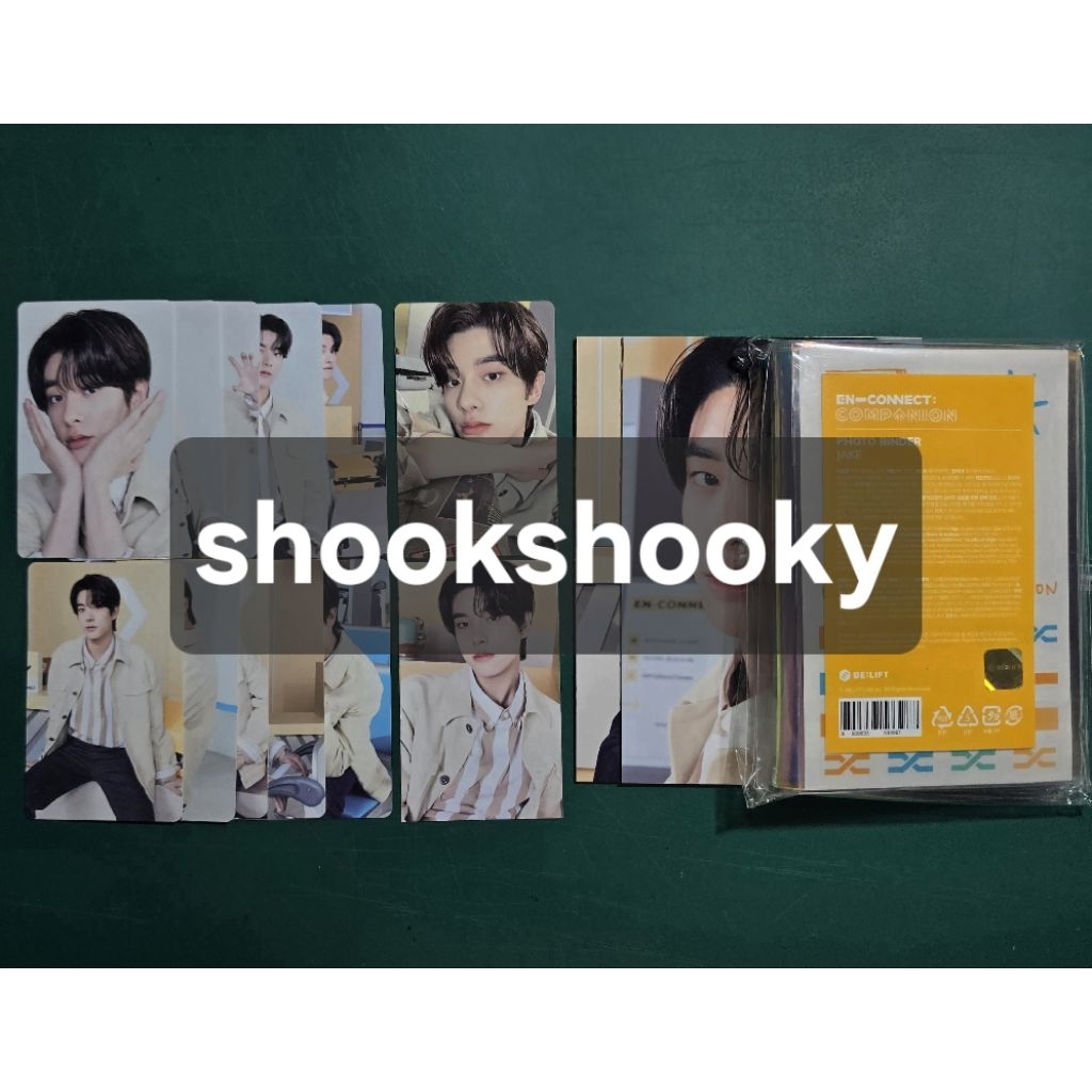 ENHYPEN ENCONNECT EN-CONNECT COMPANION JAKE TRADING CARD TC SPECIAL CARD POSTCARD BINDER SET