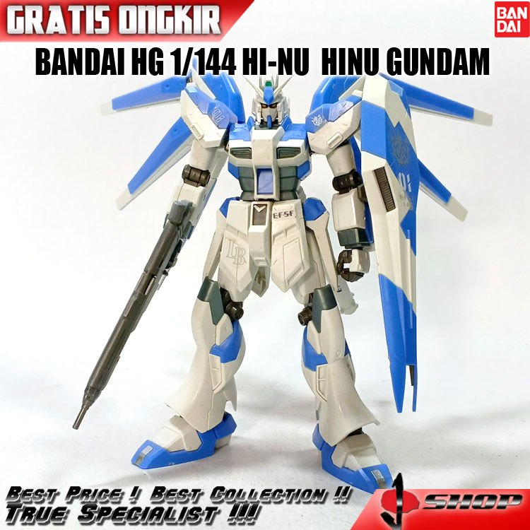 BANDAI HG 1/144 HI-NU  HINU GUNDAM (MINUS) HG3215