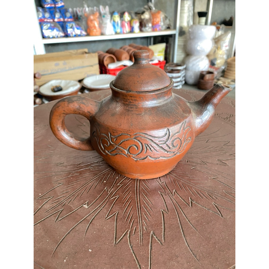 teko poci gerabah kecil