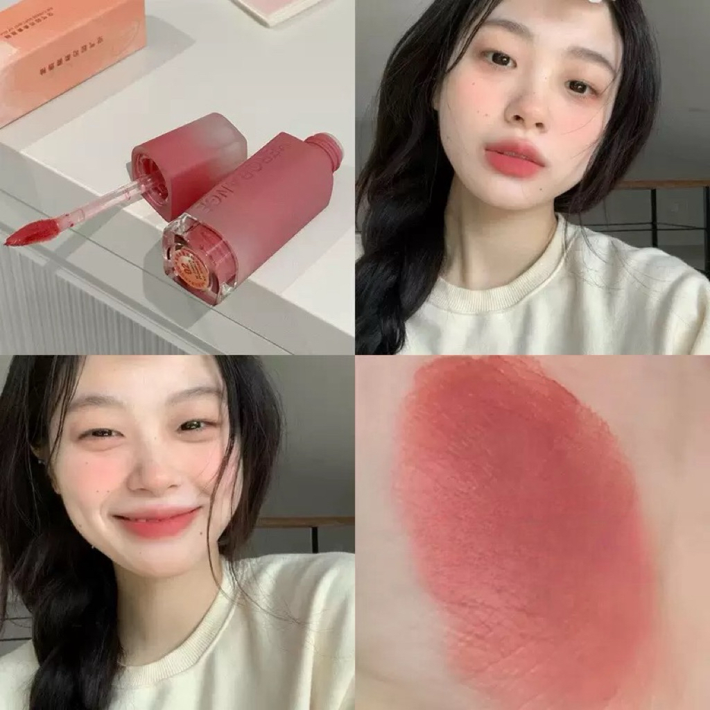 HERORANGE Liptint Velvet – Tekstur Velvet Lembut untuk Bibir Tampak Sempurna