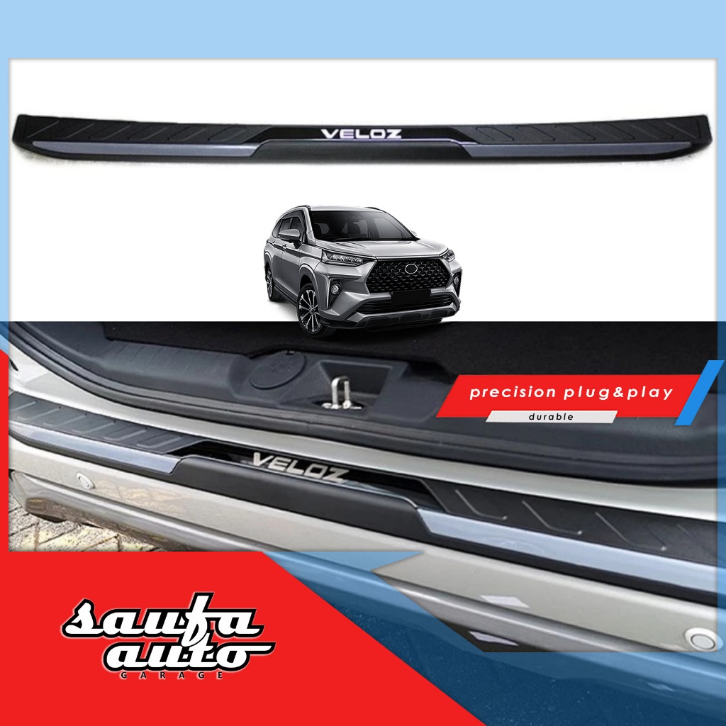 Sill plate belakang all new Veloz 2021-2026 ABS injection Import - sill plate bagasi