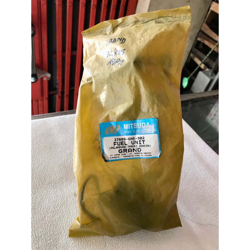 FUEL UNIT PELAMPUNG TANGKI BENSIN HONDA GRAND MERK ORIGINAL MITSUDA NEW OLD STOCK