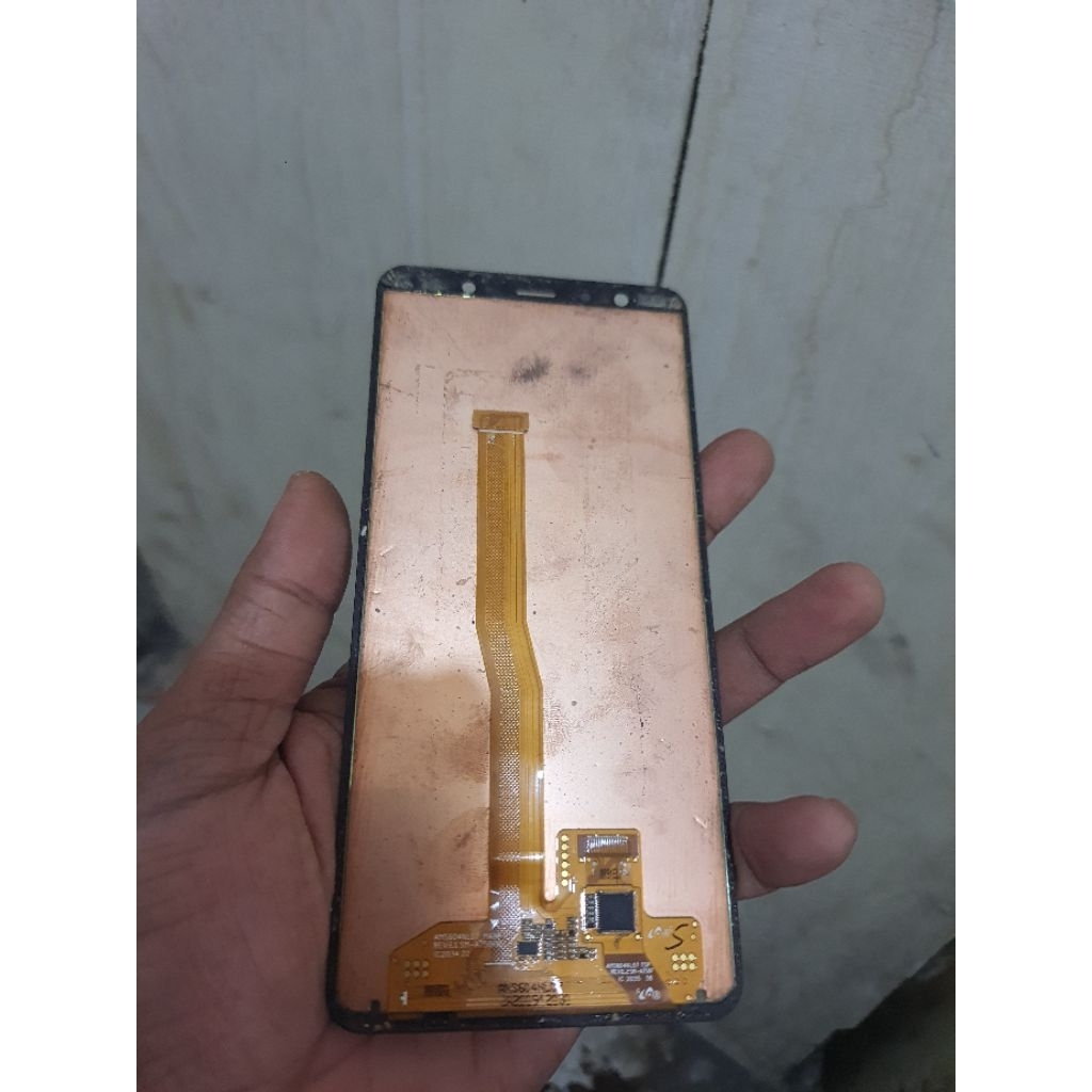 lcd samsung a7 2018 original super amoled