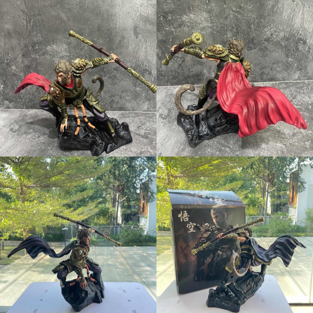 Action Figure Sun Wukong Kera Sakti - Mythical Warrior Edition 21cm dekorasi meja rumah kaca, kado h