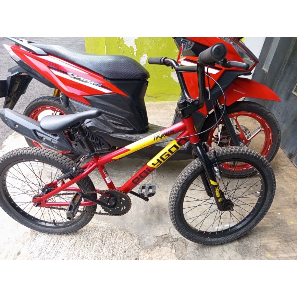 sepeda polygon travis second mulus