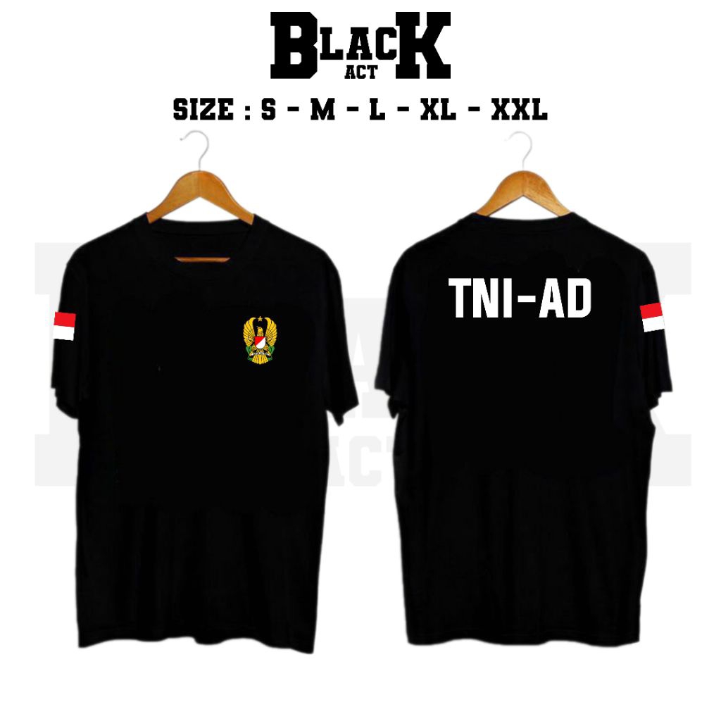 KAOS TNI-AD ANGKATAN DARAT SIMPEL