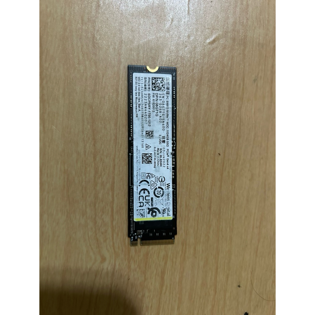 ssd 1tb wd sn810 nvme gen 4