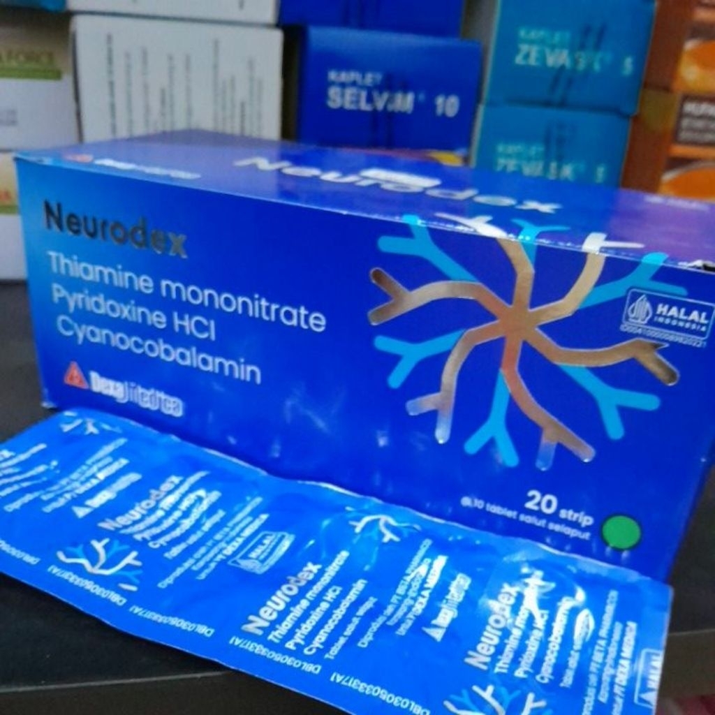 NEURODEX VITAMIN B1,B6,B12 1 STRIP @10 TABLET