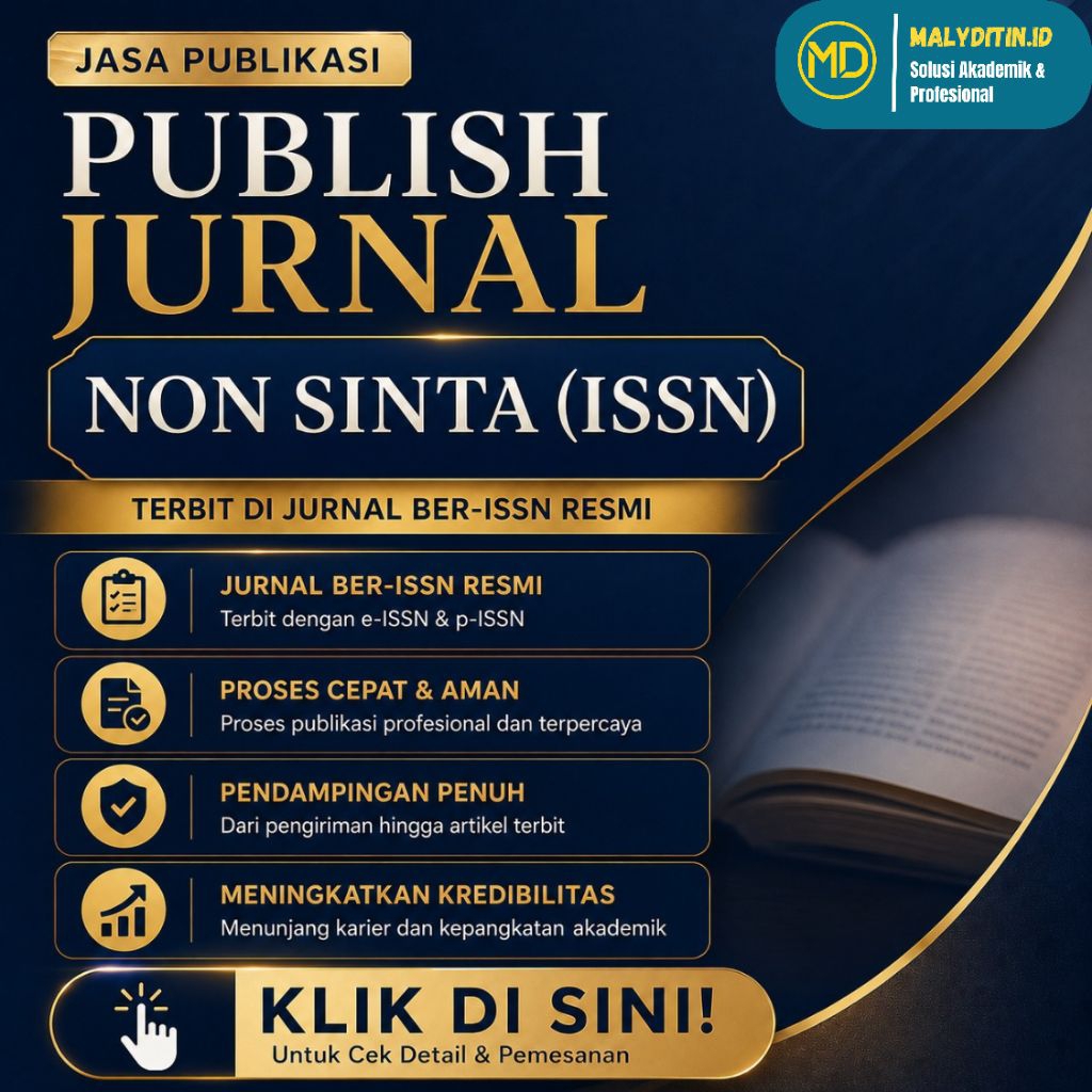 PUBLISH JURNAL NON SINTA  (JAMINAN TERBIT)