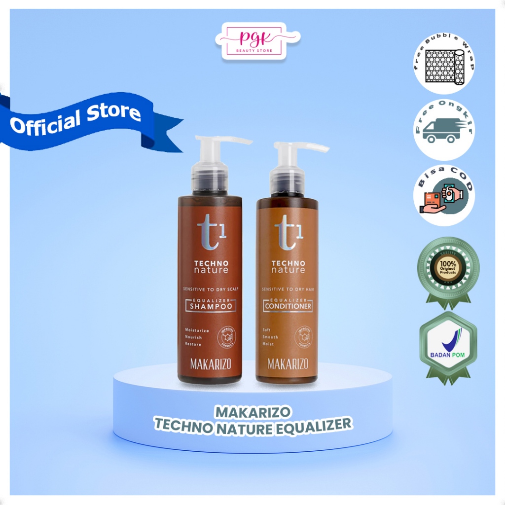 MAKARIZO-TECHNO NATURE EQUALIZER | SHAMPOO- CONDITIONER