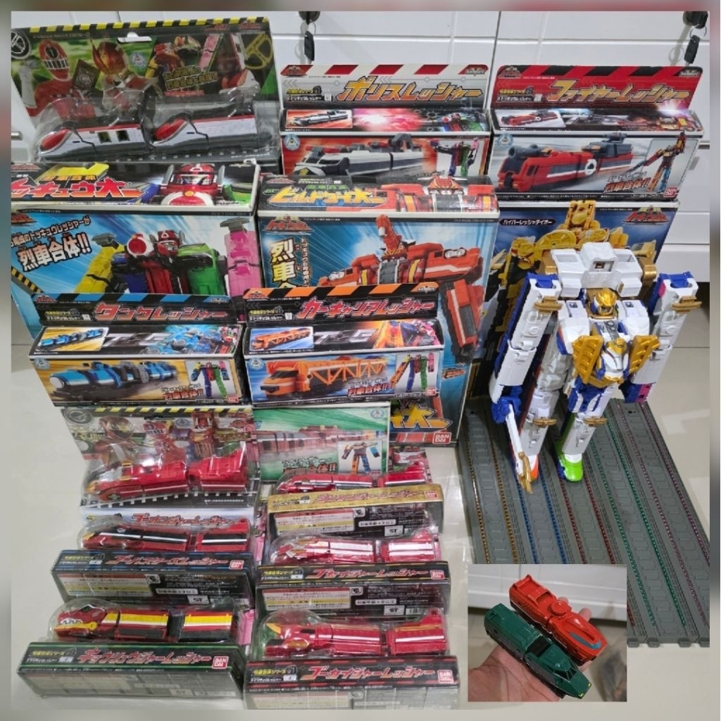 [ori] DX megazord ressha sentai toqger set