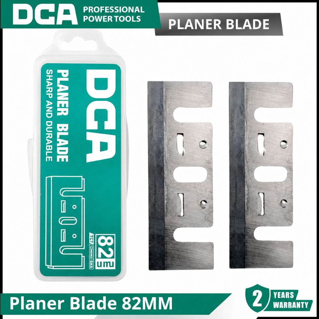 DCA Mata Planer 82MM Mata Ketam Serut Kayu Planer Blade TCT