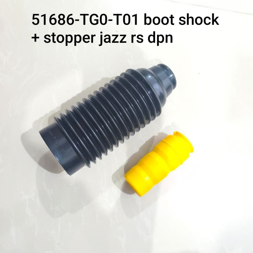 KARET BOOT SHOCK + STOPPER JAZZ RS DEPAN