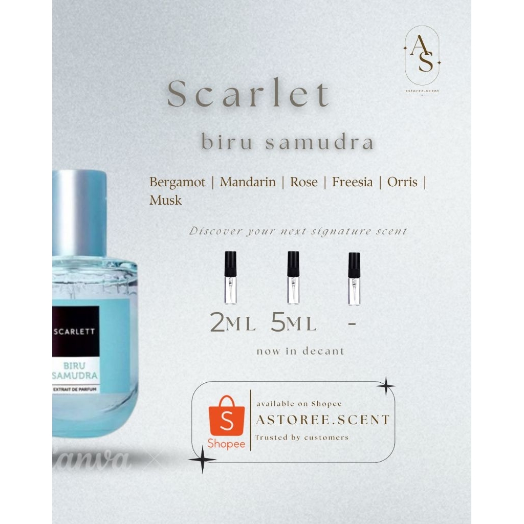 Scarlet Biru Samudra