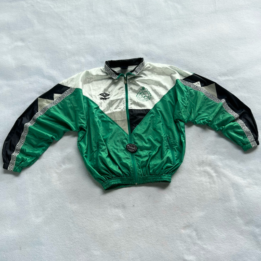 Vintage 90s Colorblock UMBRO Windbreaker (Boxy Cut)